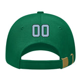 Custom Dark Green Dark Grey Hat 22B21708