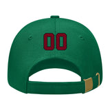 Custom Dark Green Khaki Hat 22B21715