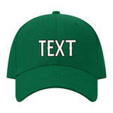 Custom Dark Green Pale Ice Blue Hat 22B21718