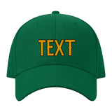 Custom Dark Green Sky Blue Hat