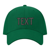 Custom Dark Green Orange Hat 22B21720