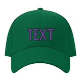 Custom Dark Green Yellow Hat 22B21723