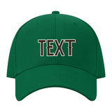 Custom Dark Green Black Hat