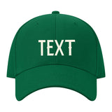 Custom Dark Green Light Purple Hat