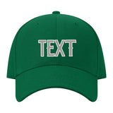 Custom Dark Green Light Green Hat