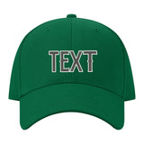 Custom Dark Green Orange Hat 22B21820