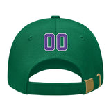 Custom Dark Green Yellow Hat 22B21823