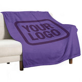 Custom Lavender Purple Blanket