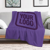 Custom Lavender Purple Blanket