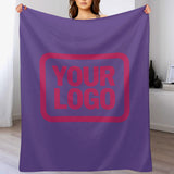 Custom Lavender Pink Blanket