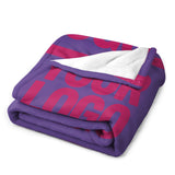 Custom Lavender Pink Blanket