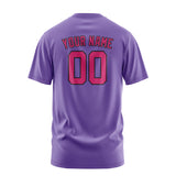 Custom Light Purple Pink T-Shirt