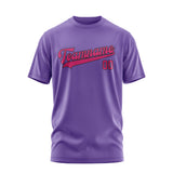 Custom Light Purple Pink T-Shirt