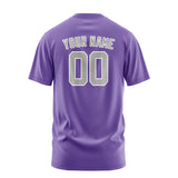Custom Light Purple Gray T-Shirt