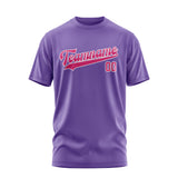Custom Light Purple Pink T-Shirt