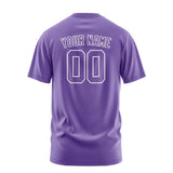 Custom Light Purple Light Purple T-Shirt