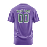 Custom Light Purple Blue Green T-Shirt
