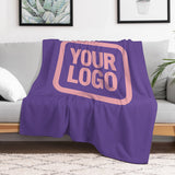 Custom Lavender Pink Blanket
