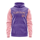 Custom Light Purple Light Pink Hoodie 2323212123B31721