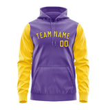 Custom Light Purple Gold Hoodie 2323303023B31730