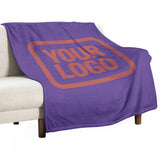 Custom Lavender Copper Rose Blanket