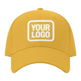 Custom Yellow Pale Ice Blue Hat