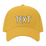 Custom Yellow Light Purple Hat