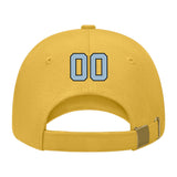 Custom Yellow Dark Grey Hat 23B21708