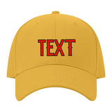 Custom Yellow Lavender Gray Hat