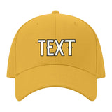 Custom Yellow Pale Ice Blue Hat