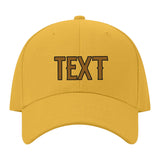 Custom Yellow Dark Green Hat 23B21722