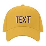 Custom Yellow Gray Hat 23B21807