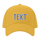 Custom Yellow Navy Hat