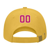 Custom Yellow Light Pink Hat 23B21813