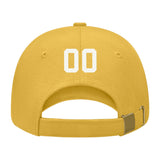 Custom Yellow Pale Ice Blue Hat 23B21818