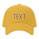 Custom Yellow Dark Green Hat