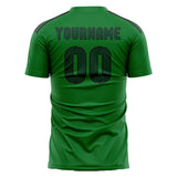 Custom Emerald Green Green Soccer Jersey