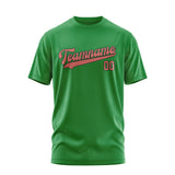 Custom Emerald Green Copper Rose T-Shirt
