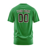 Custom Emerald Green Brown T-Shirt