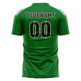 Custom Emerald Green Olive Soccer Jersey