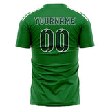 Custom Emerald Green Green Soccer Jersey