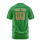 Custom Emerald Green Khaki T-Shirt