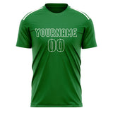 Custom Emerald Green Emerald Green Soccer Jersey