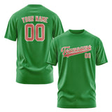 Custom Emerald Green Copper Rose T-Shirt