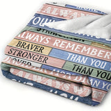 Blanket for Daughter Gifts - You Can't Withstand the Storm, I Am the Storm,” From Mom, Birthday, Christmas, Everyday Encouragement, Inspirational Motivational