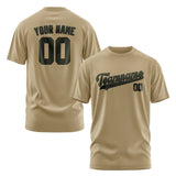 Custom Light Khaki Olive T-Shirt