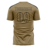 Custom Light Khaki Light Khaki Soccer Jersey
