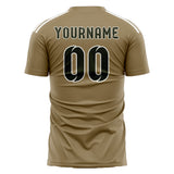 Custom Light Khaki Olive Soccer Jersey