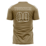 Custom Light Khaki Light Khaki Soccer Jersey
