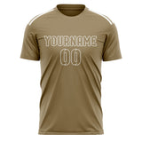 Custom Light Khaki Light Khaki Soccer Jersey